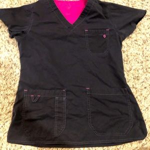 MC2 black scrub set. Small too and xsmall bottoms